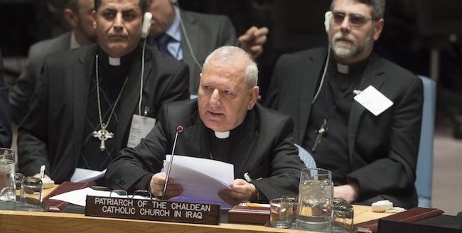 Patriarch of Babylon of the Chaldeans and Head of the Chaldean Catholic Church’s UN speech